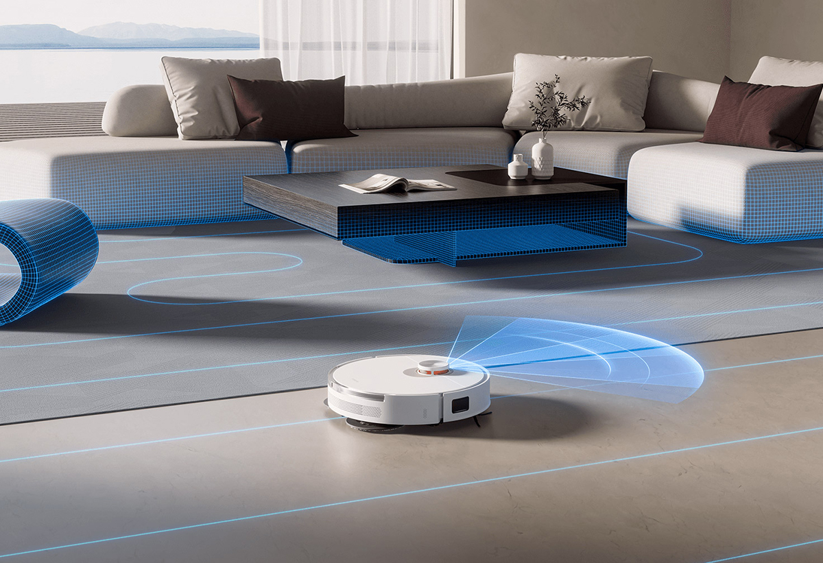 Παρουσιάζει τη σκούπα ρομπότ